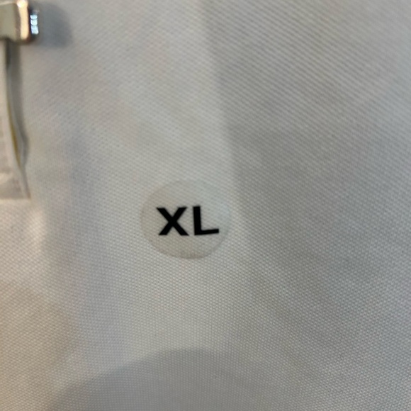 New! 90s Nautical Metal latch hardware polo shirt! Logo back - Picture 3 of 4